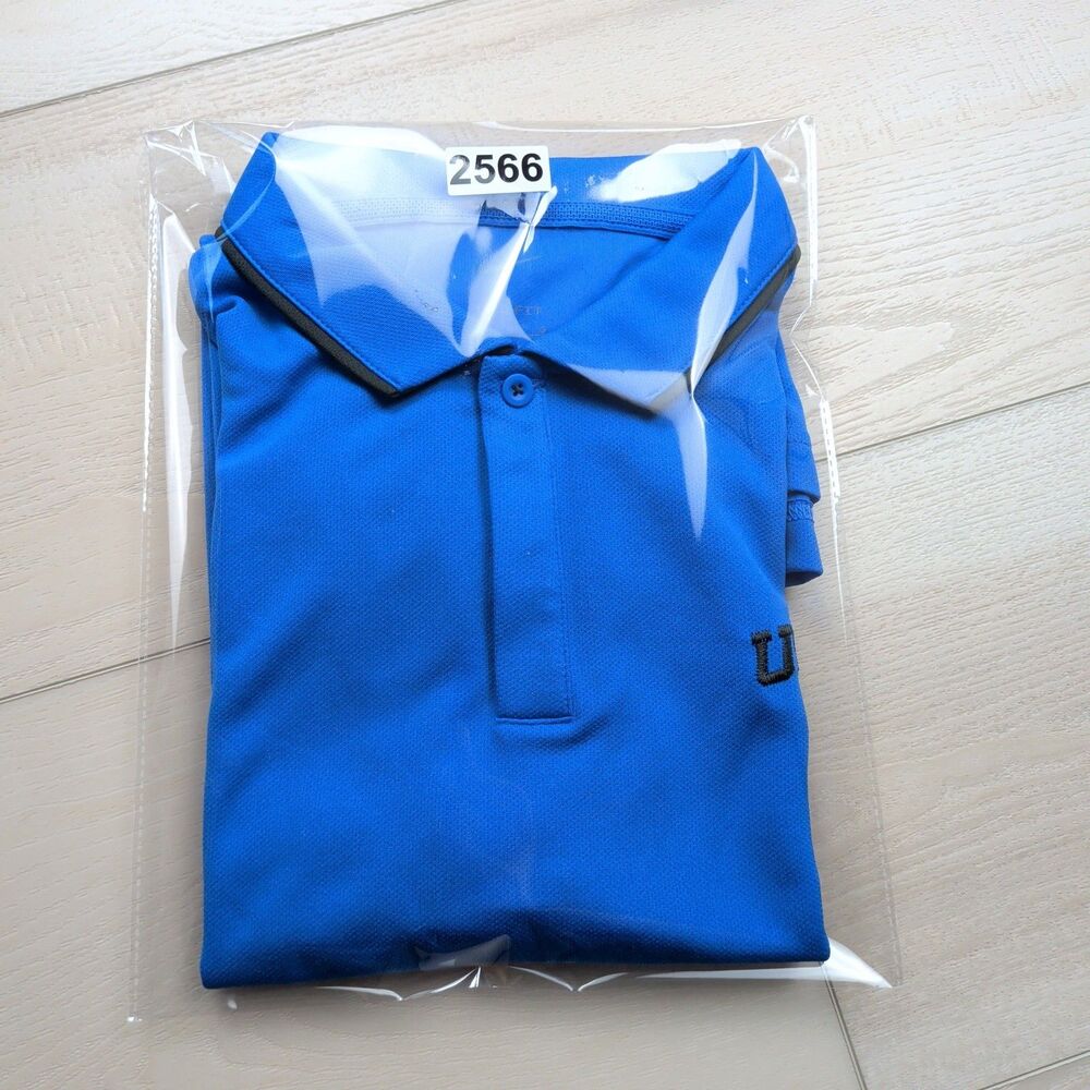 Nike UCLA‎ Bruins Dri-Fit Polo Shirt Mens Large Blue Embroidered Logo - Picture 10 of 10